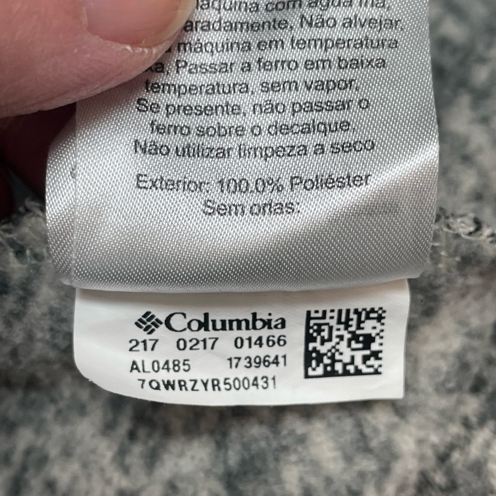 Columbia Gray Patterned Sweatshirt - image 6